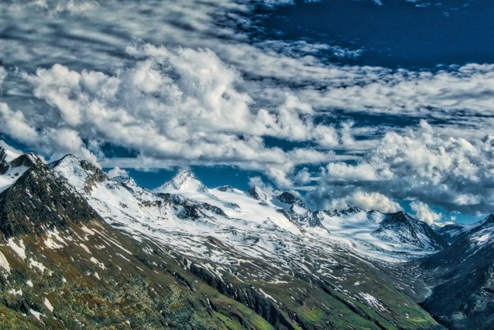 Photography titled "Alpes début juin /…" by Jarek Witkowski, Original Artwork