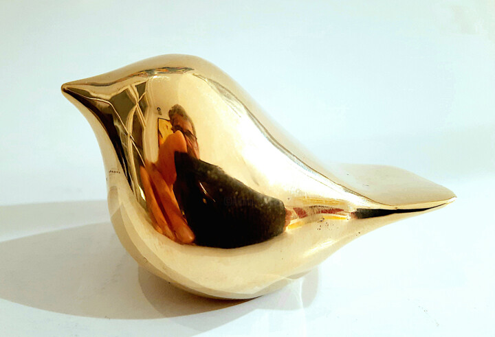 Скульптура под названием "Sweet Bird 5/25" - Jaromir Gargulak, Подлинное произведение искусства, Бронза
