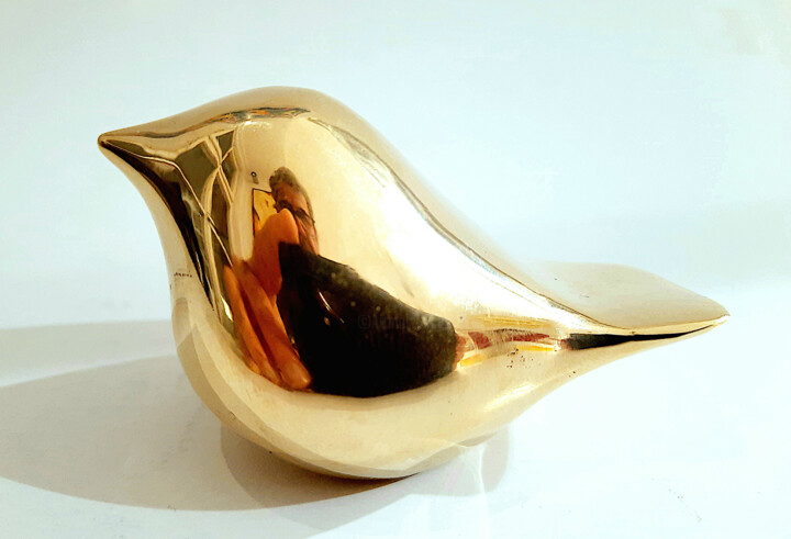 Sculpture intitulée "Sweet Bird 5/25" par Jaromir Gargulak, Œuvre d'art originale, Bronze