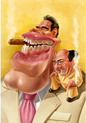 Arnold Schwarzenegger Danny Devito Digital Arts By Jaroslaw Talarski Artmajeur