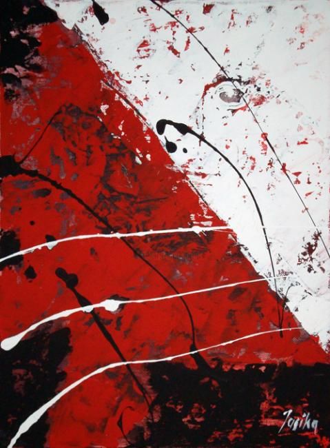 Pittura intitolato "spirit 1" da Adnan Jasika, Opera d'arte originale