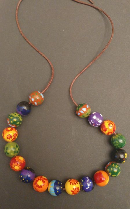 Design titled "flowerbeads" by Jasmin B. Pront, Original Artwork, Jewelry