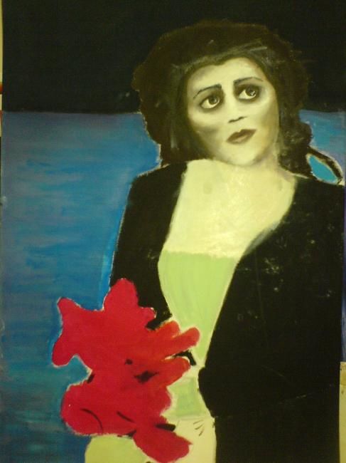 Painting titled "Nina: La Pazza per…" by Jasmin Witham, Original Artwork
