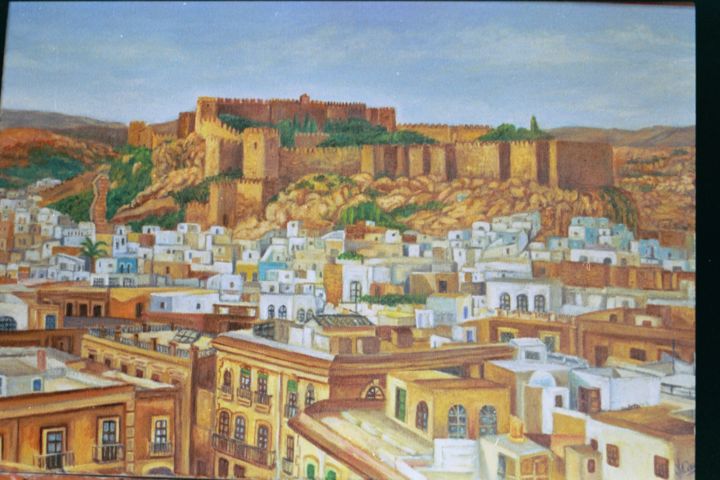 Pintura titulada "almeria.jpg" por Javier Quebdani, Obra de arte original