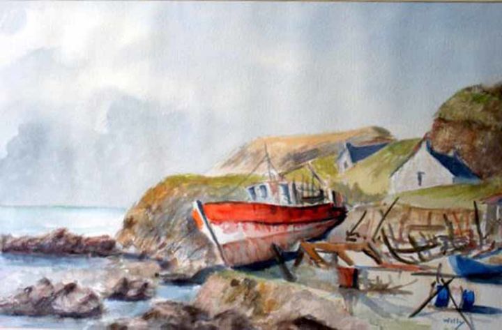 Peinture intitulée "tableau-014.jpg" par Willy Jacquet, Œuvre d'art originale,