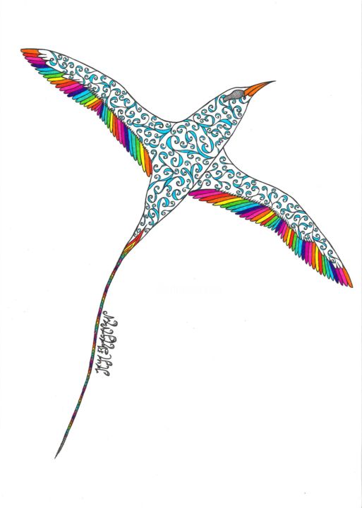 Image de Oiseau Oiseau Paille En Queue Dessin