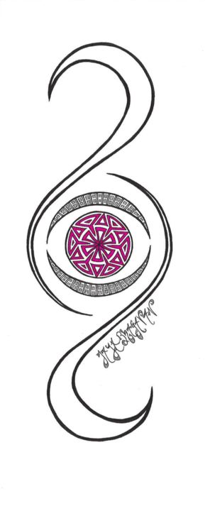 Drawing titled "Eye" by Jaya Bhagavan, Original Artwork, Ink