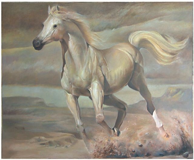 Painting titled "Wind Chaser" by Jb34, Original Artwork