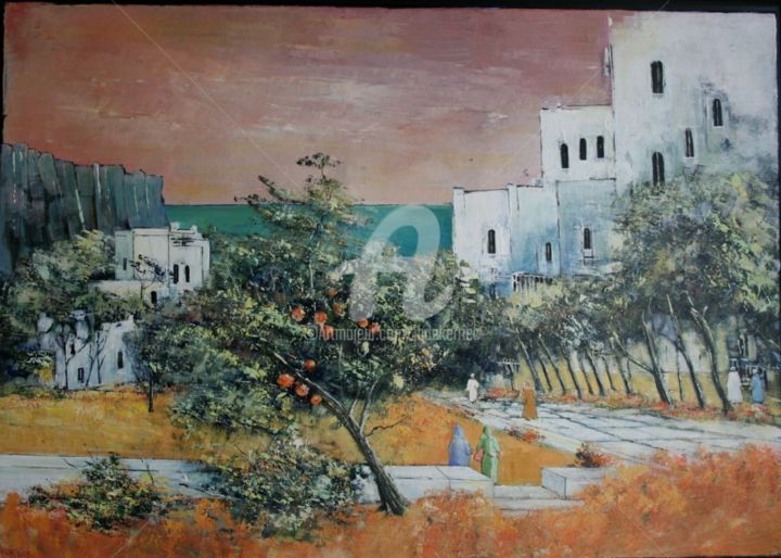 Peinture intitulée "Maroc I" par James Burgevin, Œuvre d'art originale, Acrylique