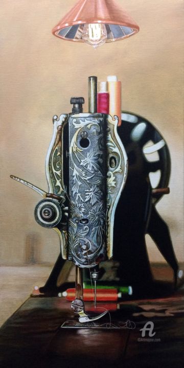 Painting titled "The Machine XIII" by João Bello (JBello Studio), Original Artwork, Acrylic