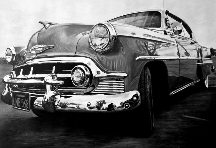Fotografia zatytułowany „American Dream Car…” autorstwa João Bello (JBello Studio), Oryginalna praca, Manipulowana fotografia