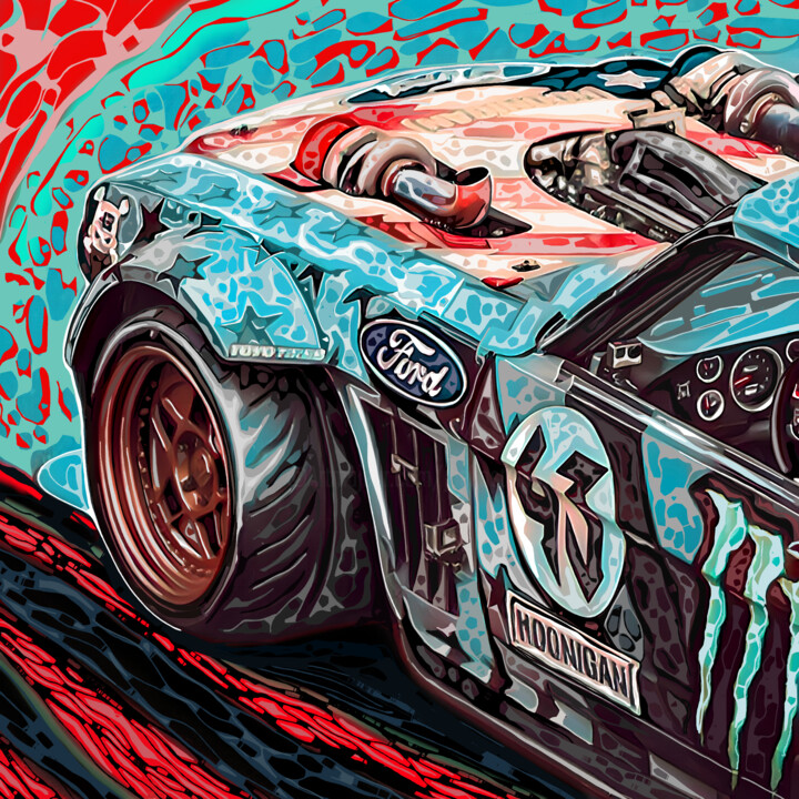  Hoonicorn Drift Car V, pintado por João Bello (JBello Studio)