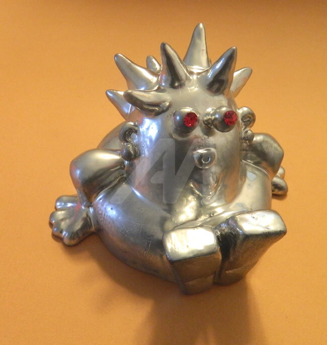 Sculpture titled "“Spike " Original C…" by Jb Studio, Original Art, Ceramics