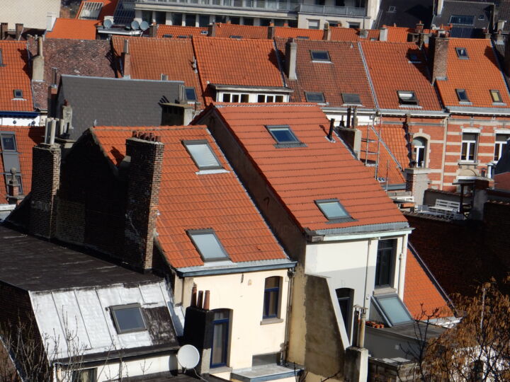 Photographie intitulée "Le toit" par Jc Nicolai / Ialokinne, Œuvre d'art originale, Photographie numérique