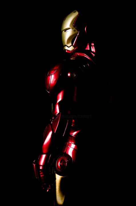 Fotografía titulada "Iron Man 3" por Jean Charles Ouvrard, Obra de arte original, Fotografía digital