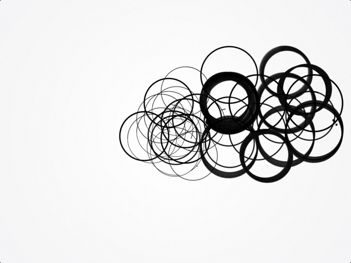 Artes digitais intitulada "circle" por J.Curry, Obras de arte originais, Trabalho Digital 2D
