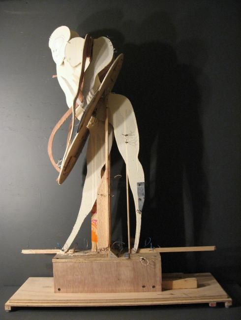 Sculpture intitulée "Nkisi 02" par Johan De Kramer, Œuvre d'art originale