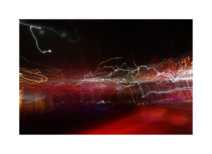 Photography titled "GL Saint Malo 3956" by Jean Belhomme, Original Artwork, Light Painting