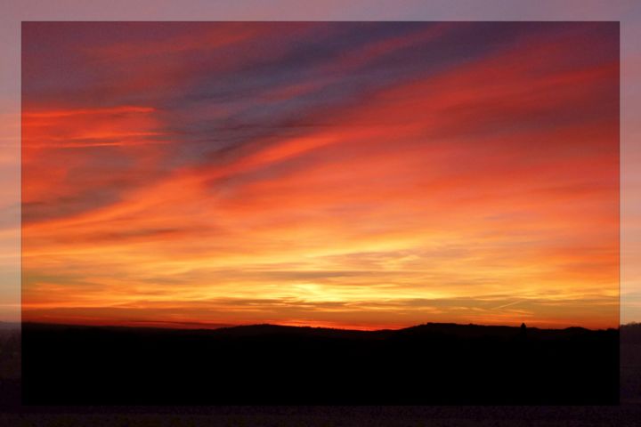 "Coucher de Soleil 1" başlıklı Fotoğraf Imagelys Photographie tarafından, Orijinal sanat, Dijital Fotoğrafçılık