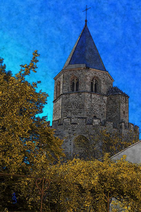 제목이 "Sorèze - Tour Saint…"인 사진 Imagelys Photographie로, 원작, 디지털