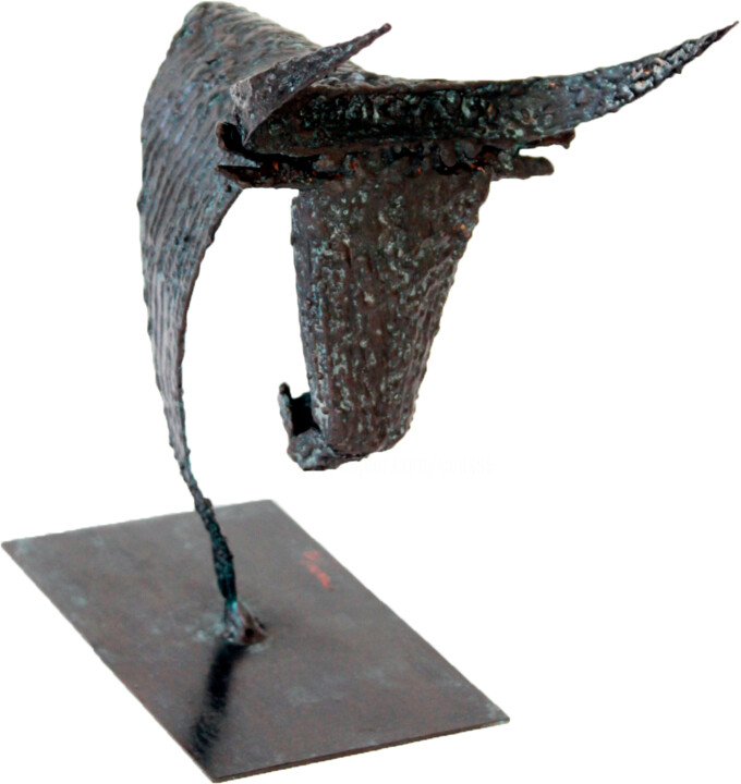 Sculpture intitulée "Toro 21" par Jean Claude Causse, Œuvre d'art originale