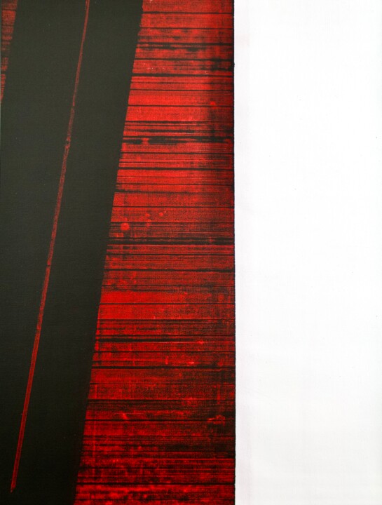 Картина под названием "papier 7" - Jean-Claude Hedouin (Mingam), Подлинное произведение искусства, Акрил