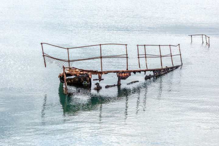 Photography titled "WRECK" by Jean Claude Lataste, Original Artwork, Digital Photography