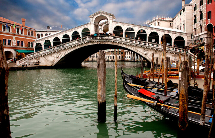 Fotografia intitulada "Venise 1" por Jean-Claude Mathier, Obras de arte originais, Fotografia digital