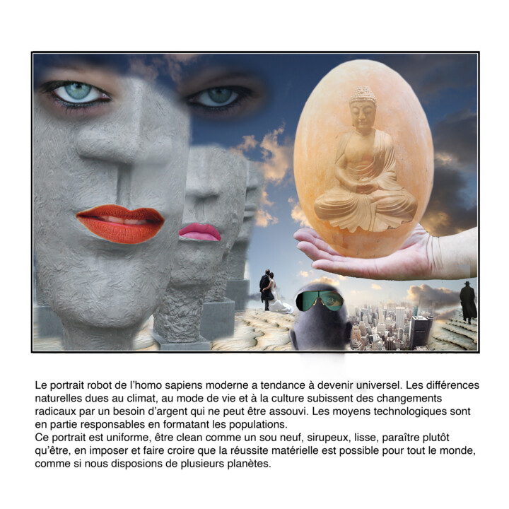 Fotografía titulada "Attention 6" por Jean-Claude Mathier, Obra de arte original, Fotografía digital