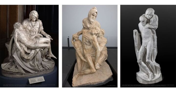 Michelangelo's three 'pietas' came together for the first time in history