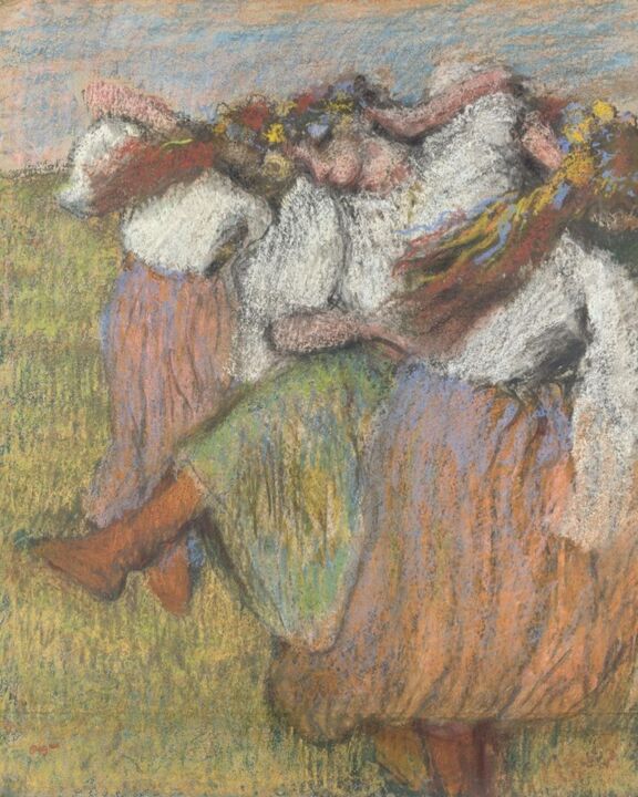 La National Gallery a rebaptisé les Danseurs russes de Degas en Danseurs ukrainiens