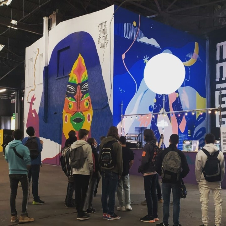 The 4th Lyon International Street Art Festival at the forefront of new technologies