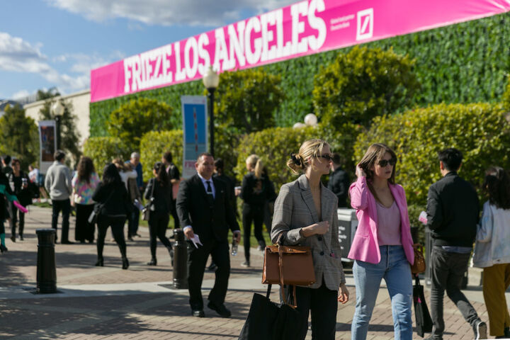 The first Frieze Los Angeles since the start of the pandemic debuts at a new location in Beverly Hills