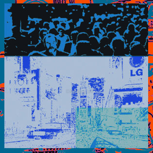 Arts numériques intitulée "URBAMIX NYC#5.jpg" par Gong, Œuvre d'art originale, Peinture numérique
