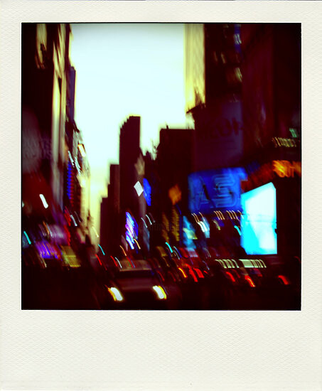 Photography titled "New York  Polaroid 1" by Jean-François Dupuis, Original Artwork