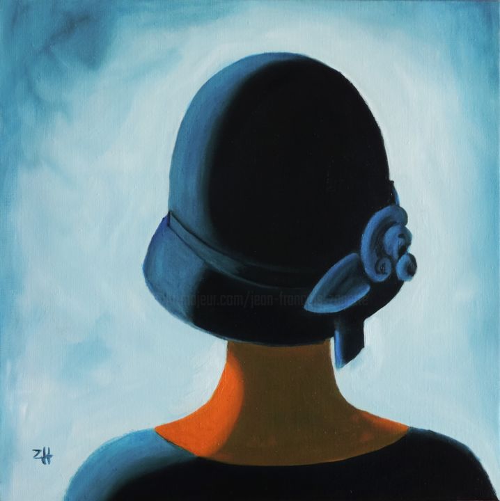 绘画 标题为“Chapeau / Hat / Cap…” 由Jean-François Zanette, 原创艺术品, 油