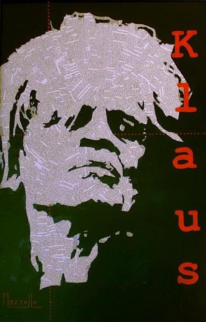 Peinture intitulée "Klaus Kinski" par Jean-Jacques Mazzella, Œuvre d'art originale, Huile