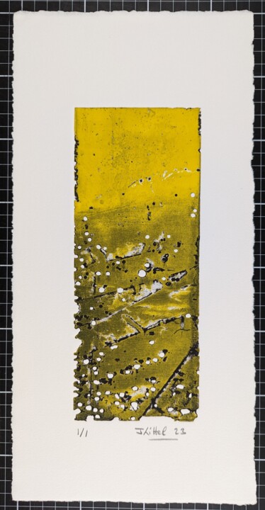 Gravures & estampes intitulée "Eau forte 12a - rec…" par Jean Kittel, Œuvre d'art originale, Eau-forte