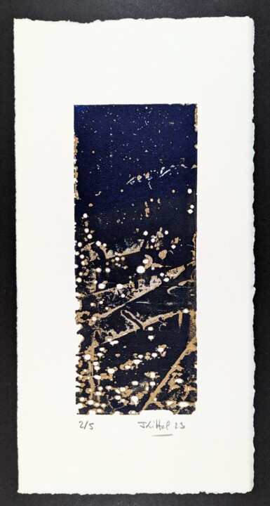 Gravures & estampes intitulée "Eau forte 12a - rec…" par Jean Kittel, Œuvre d'art originale, Eau-forte