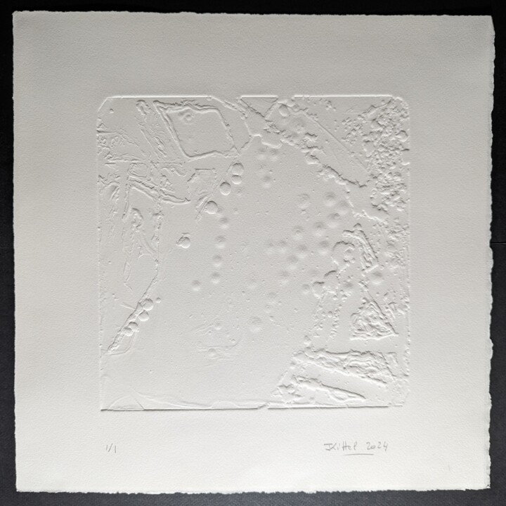Obrazy i ryciny zatytułowany „Piqûres, crevasses.…” autorstwa Jean Kittel, Oryginalna praca, Akwaforta