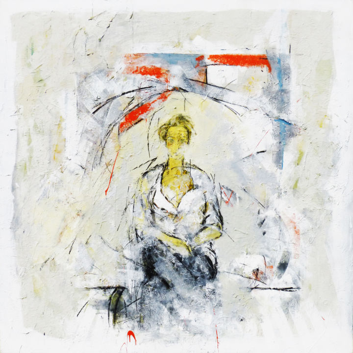 Peinture intitulée "Pandora 07" par Jean Lérin, Œuvre d'art originale, Acrylique Monté sur Châssis