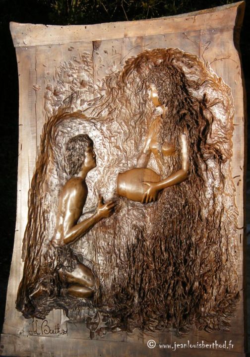 Sculpture titled "La Source" by Jean-Louis Berthod, Original Artwork