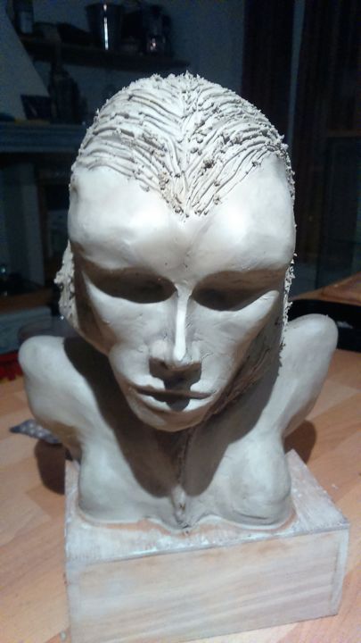 Sculpture intitulée "Kalika" par Jean Louis Blanc, Œuvre d'art originale