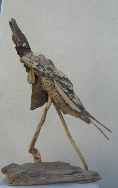 Rzeźba zatytułowany „Un pas d'oiseau” autorstwa Jean Louis Renaudin, Oryginalna praca, Przedmioty