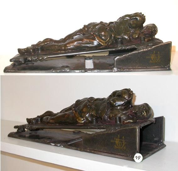 Sculpture intitulée "Le tiroir" par Jean-Louis Ricaud, Œuvre d'art originale