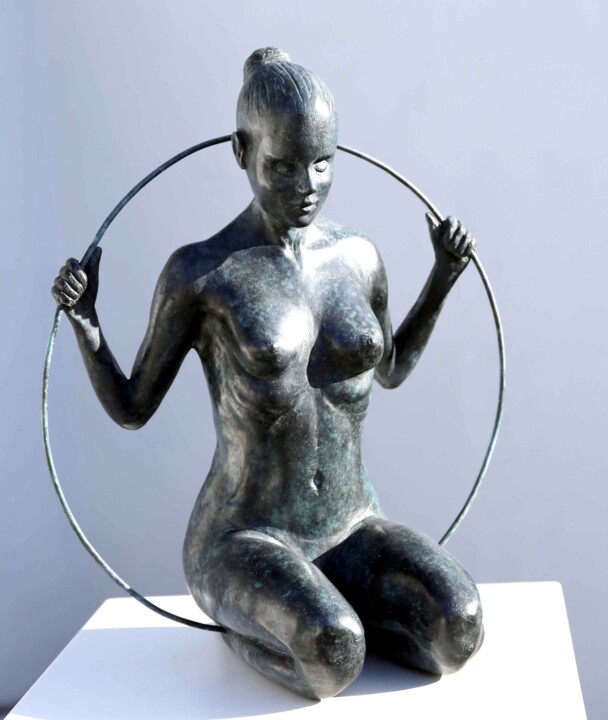 Sculpture intitulée "CIRCÉ" par Jean Louis Tornassat, Œuvre d'art originale, Bronze