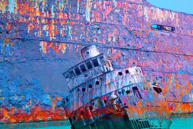 Photography titled "wreck 58" by Jean-Luc Bohin, Original Artwork