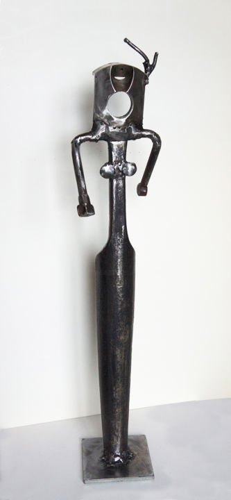 雕塑 标题为“AMAZONIA (sculpture…” 由Jean-Luc Lacroix (JL LACROIX), 原创艺术品, 金属