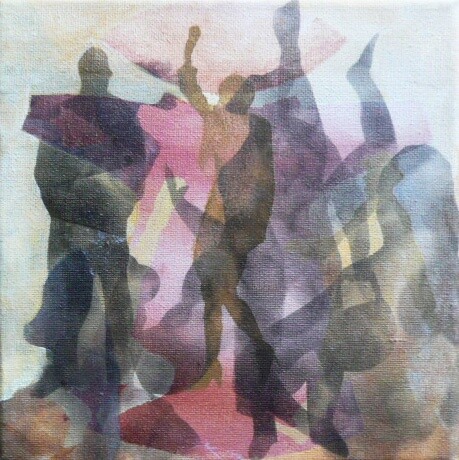 Peinture intitulée "Salmigondis N° 4" par Jean Luc Logie, Œuvre d'art originale