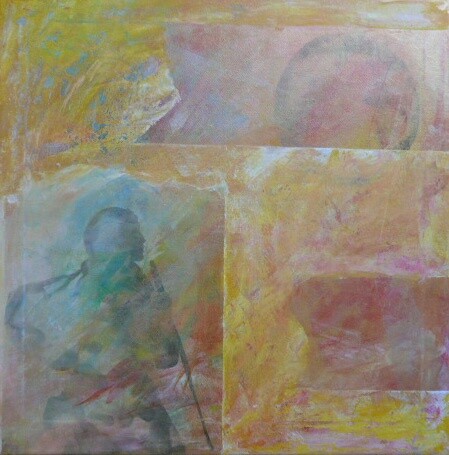 Peinture intitulée "Analectes N° 6" par Jean Luc Logie, Œuvre d'art originale